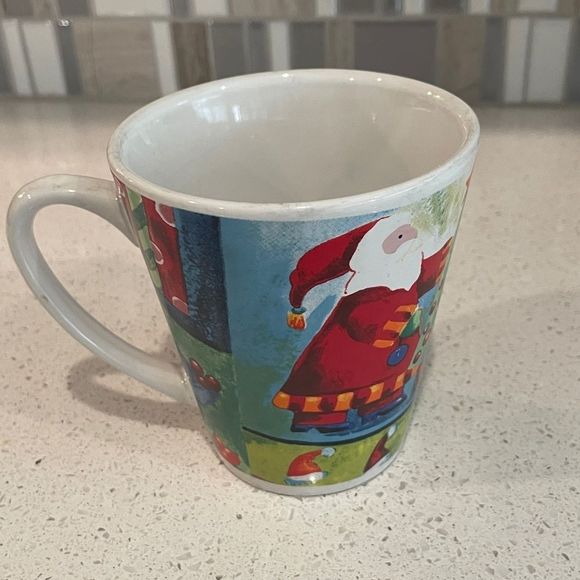 Test rite international company mug Christmas coffee cup Santa holiday decor cup - Picture 2 of 5